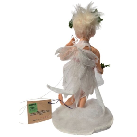 Annalee Dolls Vintage Christmas Mobilitee #7564 White Fairy Girl on Stand - NWT - Picture 4 of 7